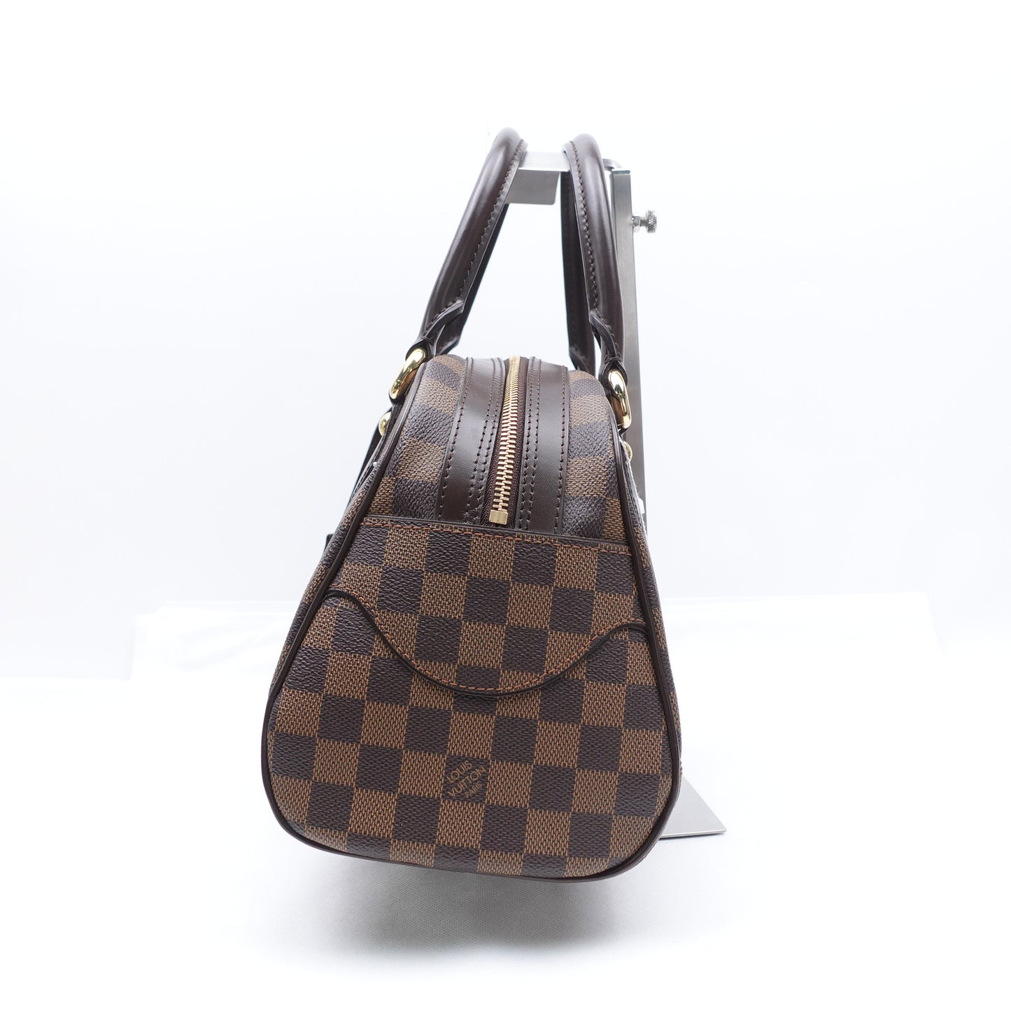Pre-owned Louis Vuitton Duomo Damier Ebene Coated Canvas Tote