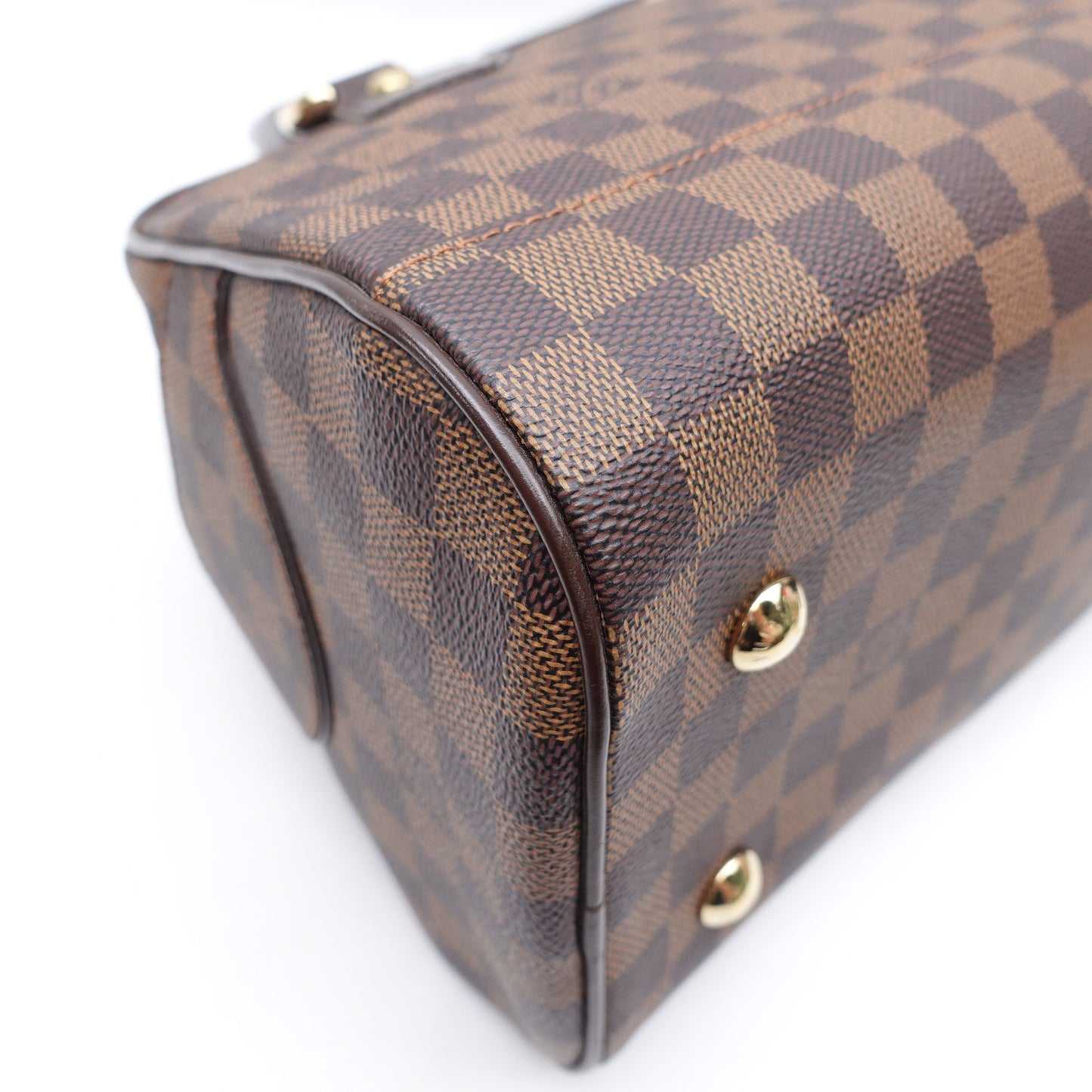 Pre-owned Louis Vuitton Duomo Damier Ebene Coated Canvas Tote