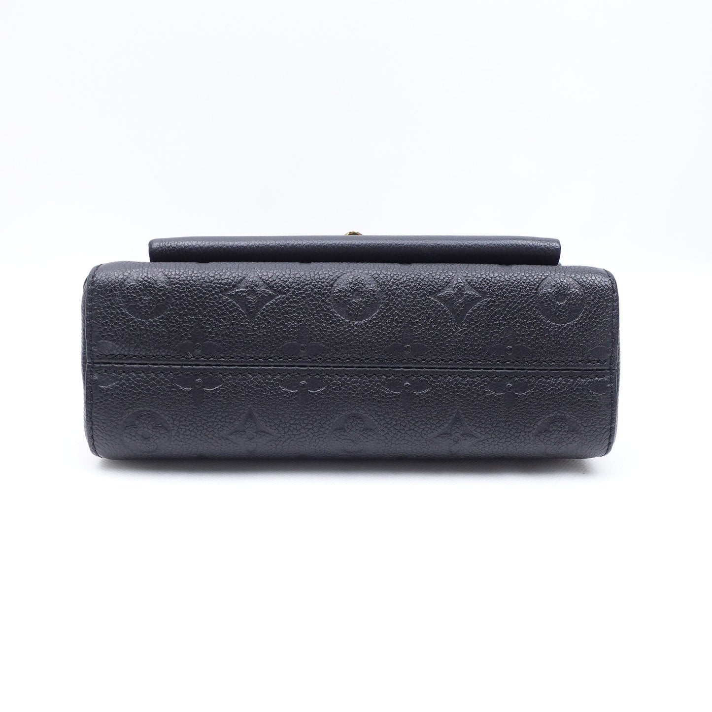 Pre-owned Louis Vuitton Vavin BB Black Black Calfskin Shoulder Bag