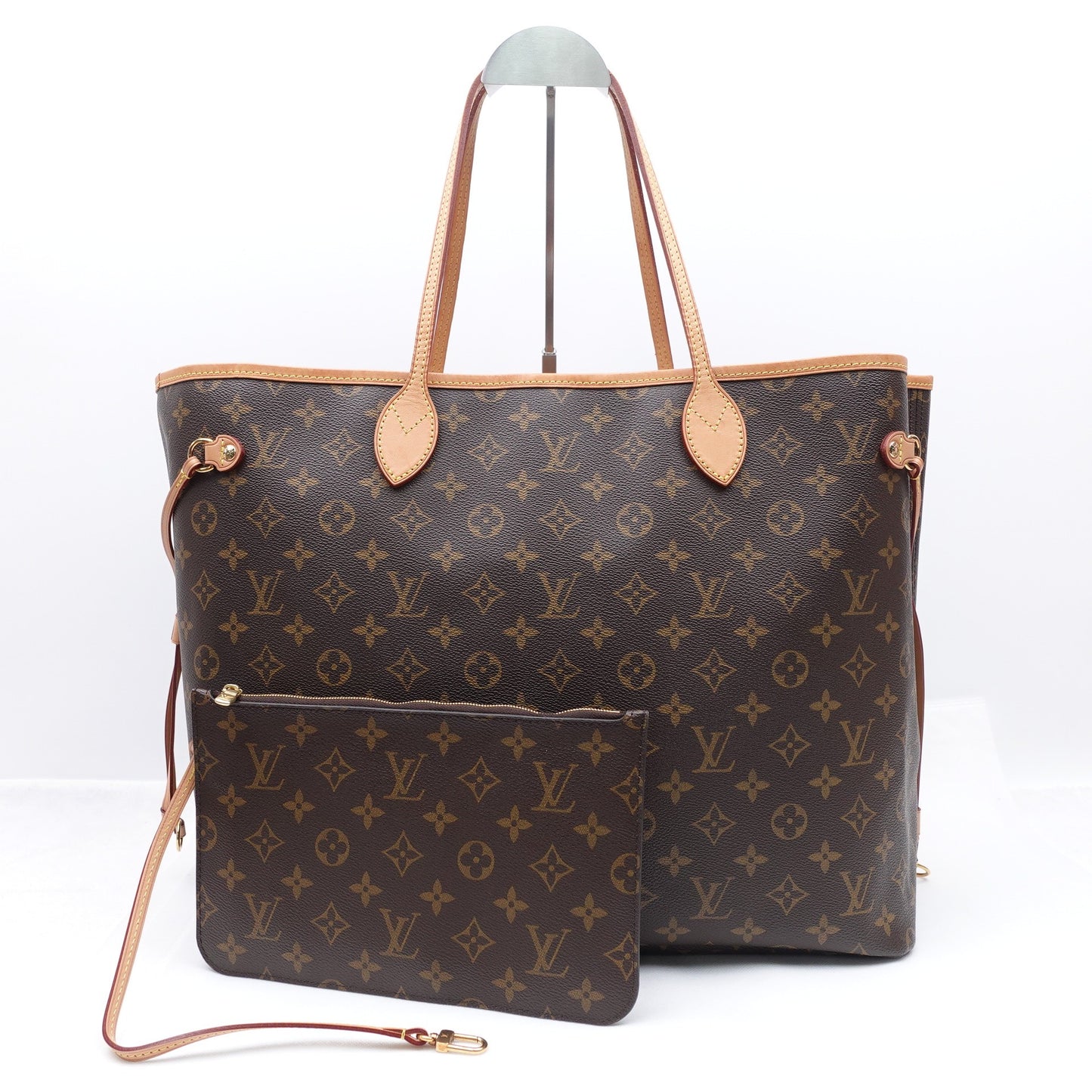 Pre-owned Louis Vuitton Nerverfull Monogram Coated Canvas Shoulder Bag