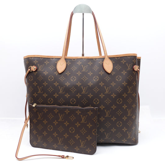 Pre-owned Louis Vuitton Nerverfull Monogram Coated Canvas Shoulder Bag
