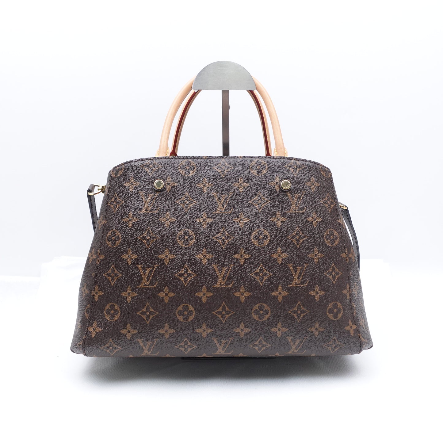 Pre-owned Louis Vuitton Montaigne Monogram Coated Canvas Shoulder Bag