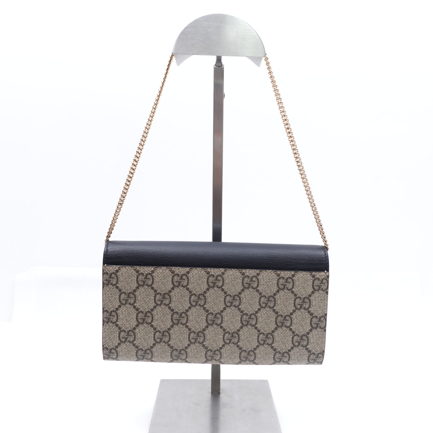 Pre-owned Gucci Padlock GG Coated Canvas Wristlet
