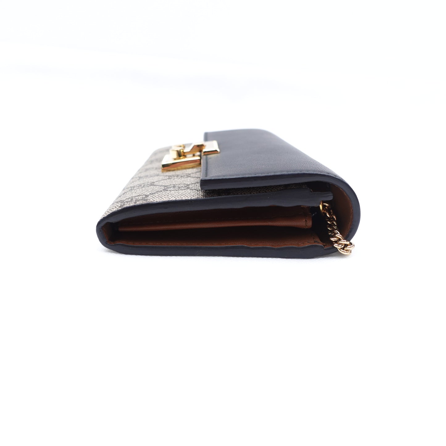 Pre-owned Gucci Padlock GG Coated Canvas Wristlet