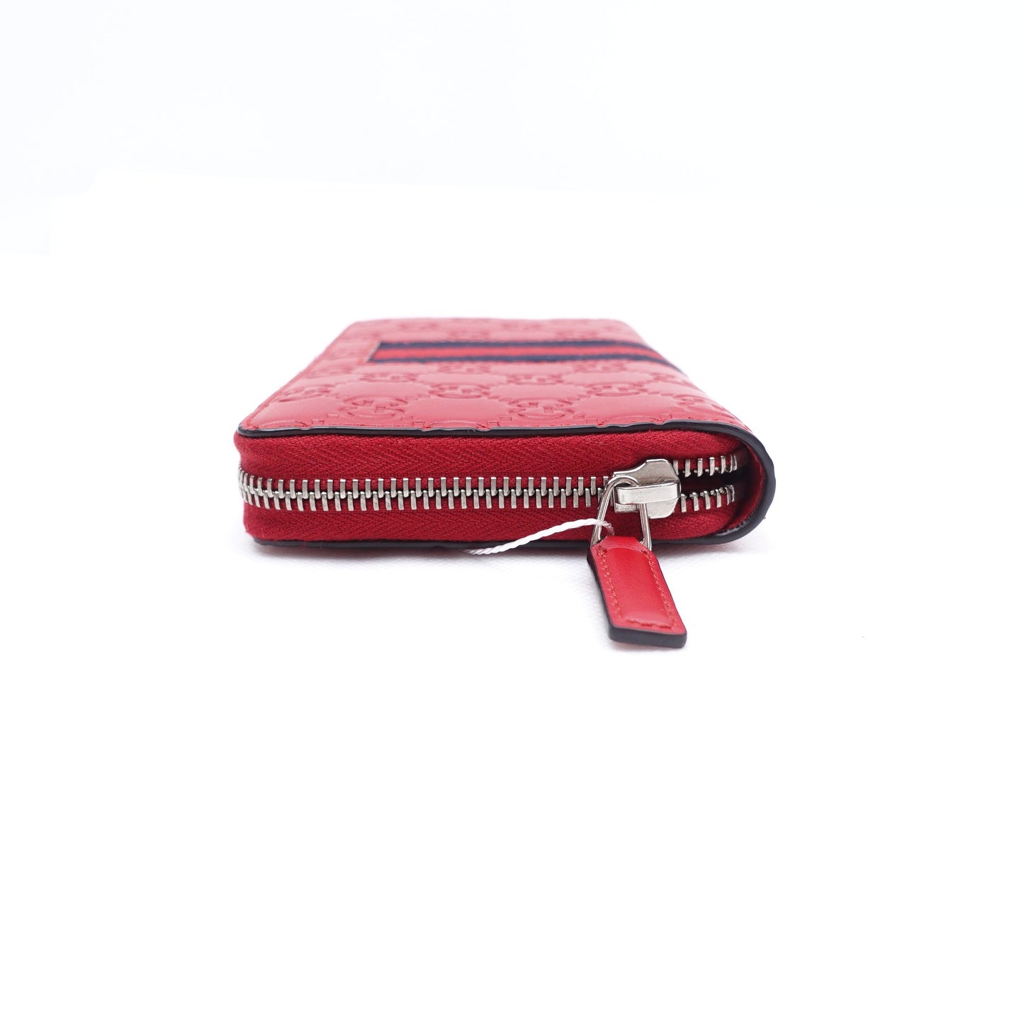 Pre-owned Gucci Red Ophidia Calfskin Wallet