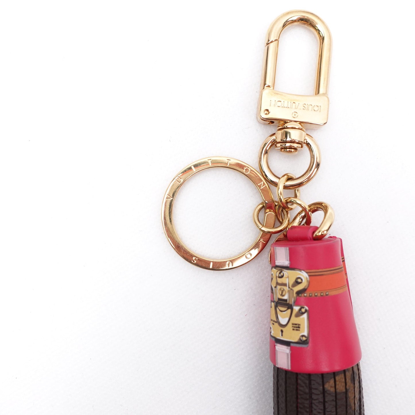 Pre-owned Louis Vuiton Monogram Coated Canvas Bag Charm