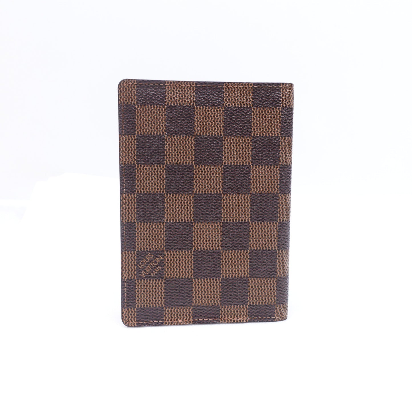 Pre-owned Louis vuitton Damier Ebene Coated Canvas Passport
