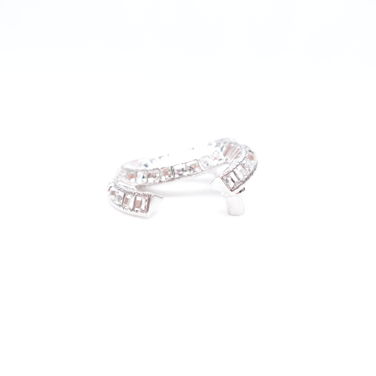 Pre-owned Chanel Crystal Metal Brooch