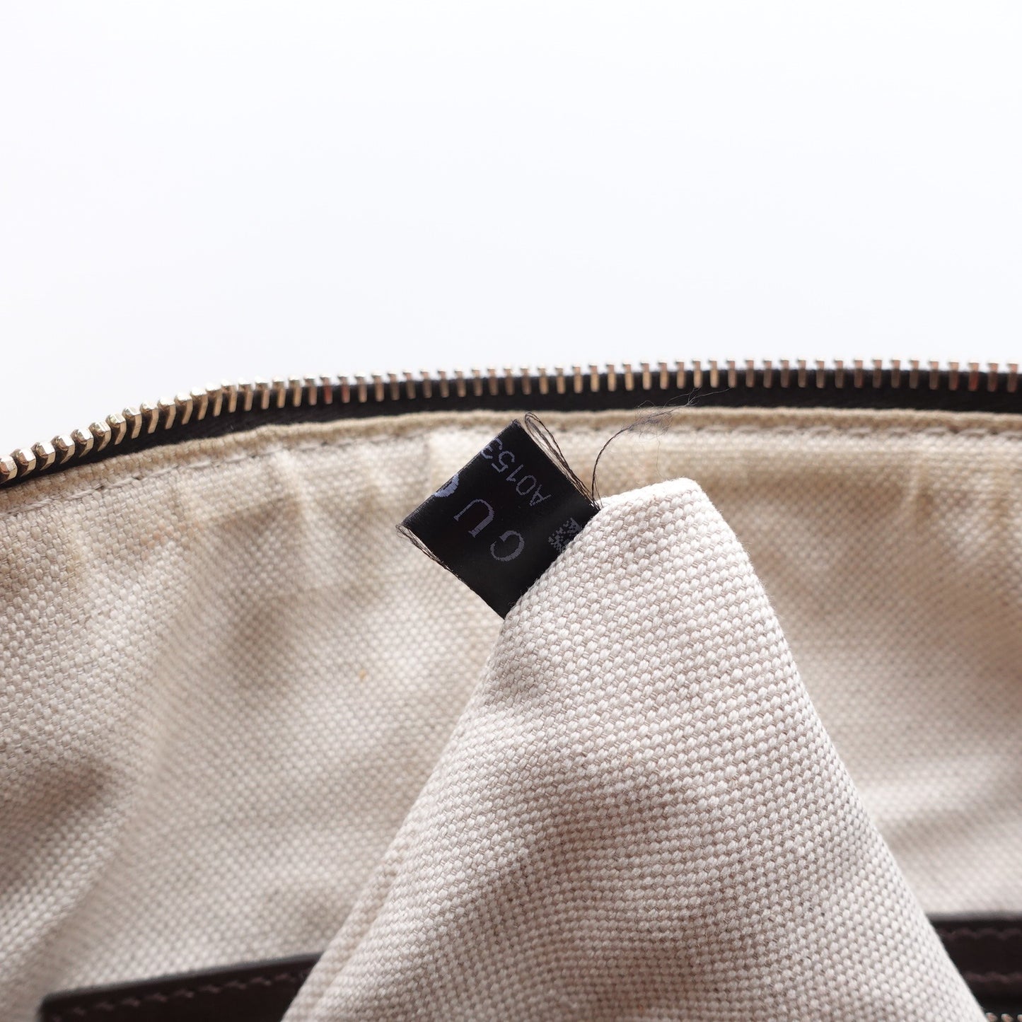 Pre-owned Gucci Boston Monogram Canvas Shoulder Bag