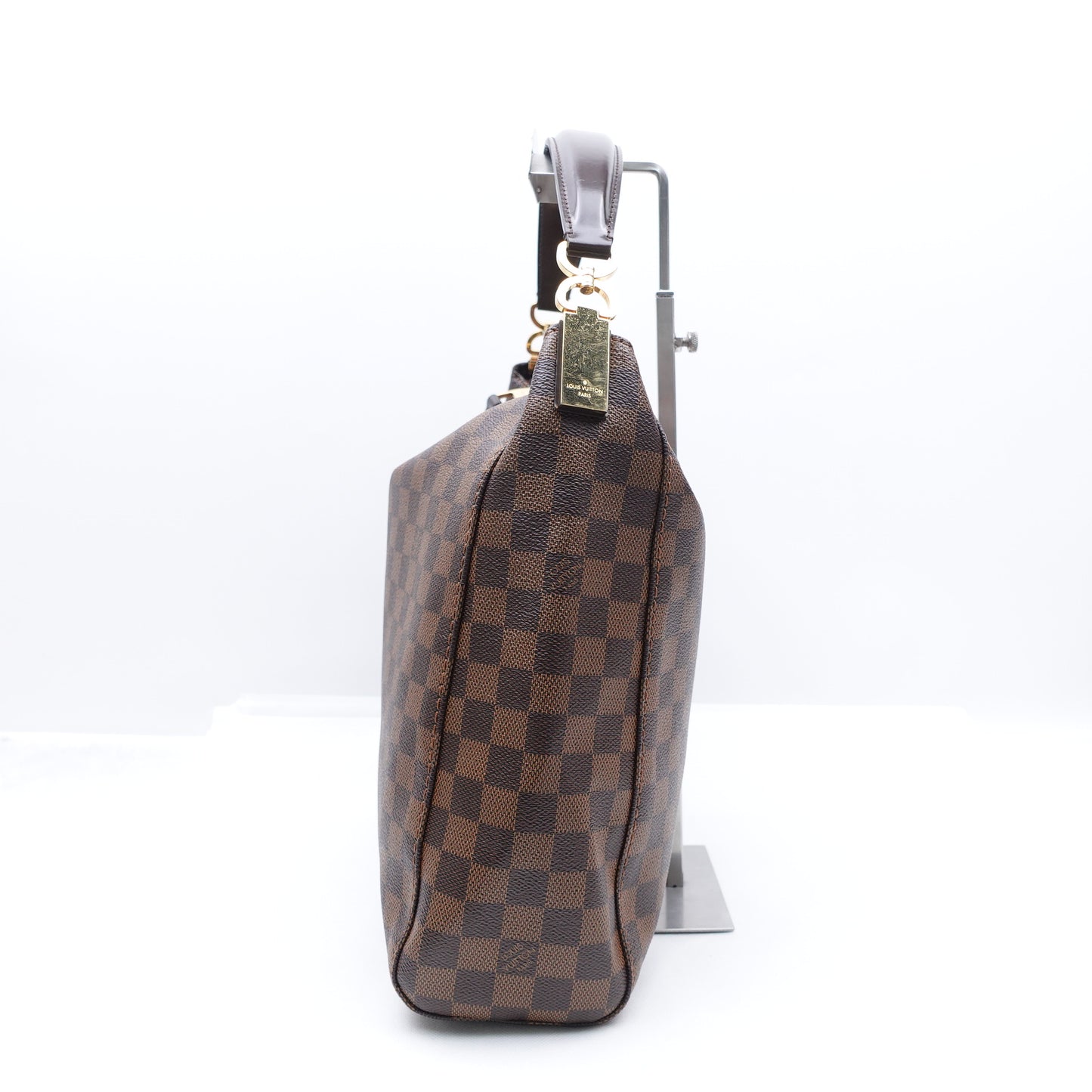 Pre-owned Louis Vuitton Portobello PM Damier Ebene Coated Canvas Hobo Bag
