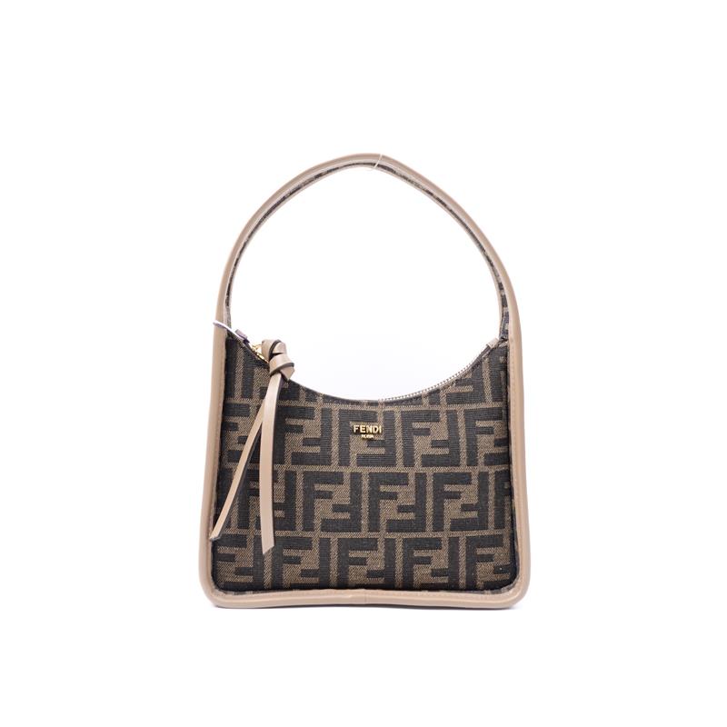 Pre-owned Fendi Canvas Handle Bag