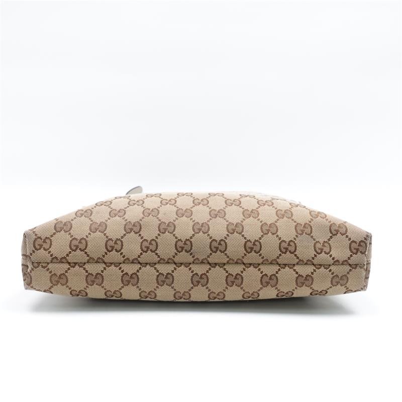 Pre-owned Gucci Brown Canvas Shoulder Bag