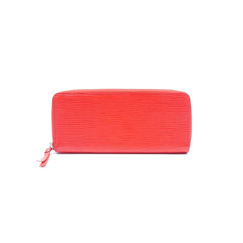 [Deal] Louis Vuitton Clemence Red Epi Zippy Wallet
