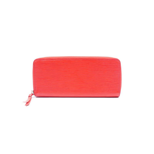 [Deal] Louis Vuitton Clemence Red Epi Zippy Wallet