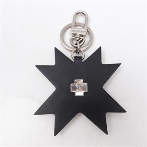 Pre-owned Louis Vuitton Calfskin Bag Accessories Milktea Bag Charm