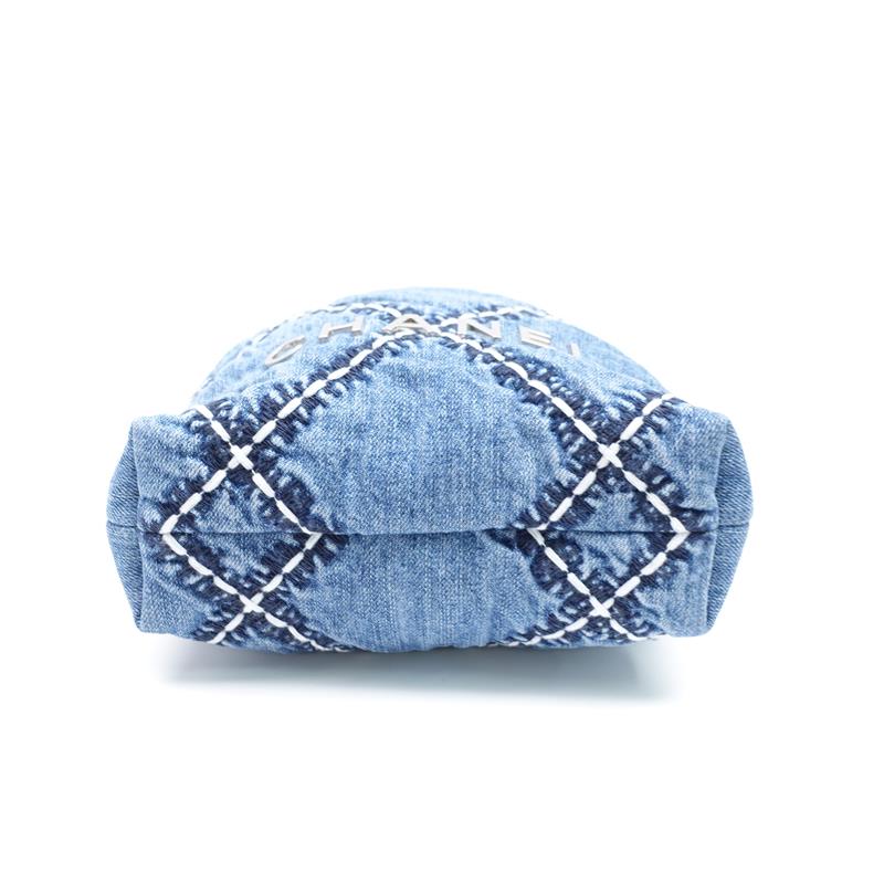 Chanel 22Bag Denim Shoulder Bag