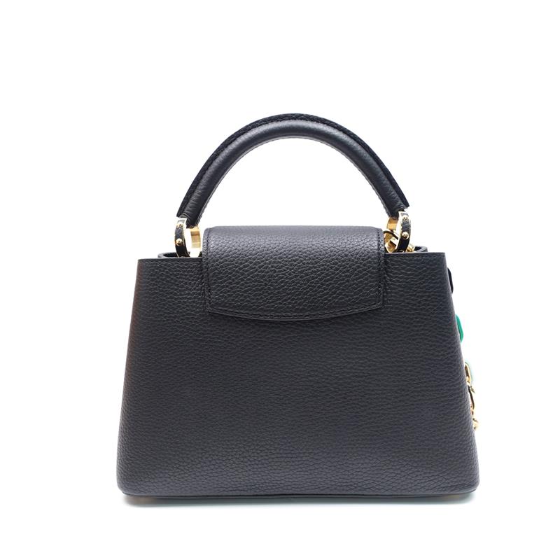 Pre-owned Louis Vuitton Capucines BB Calfskin Shoulder Bag