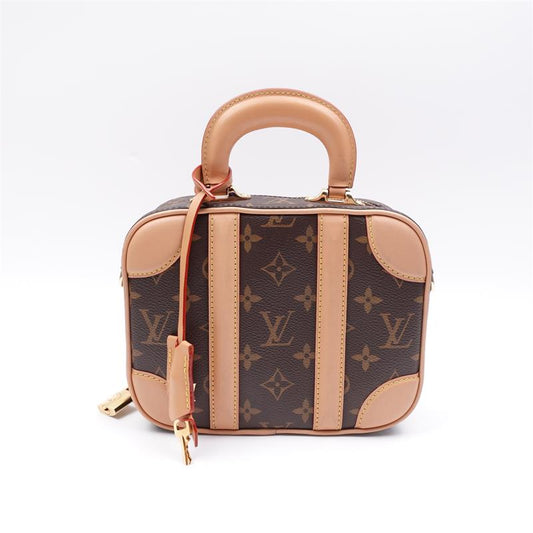 Pre-owned Louis Vuitton Valisette Monogram Coated Canvas Shoulder Bag