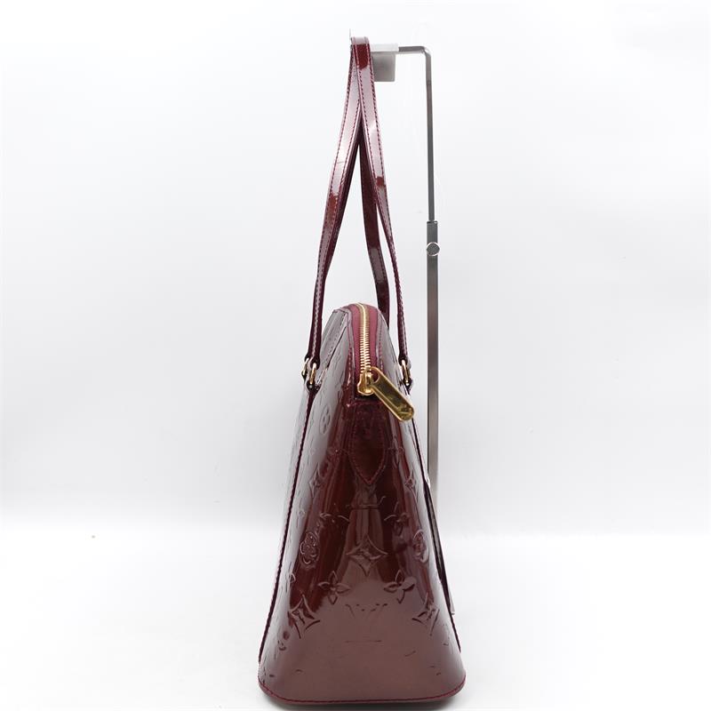 Pre-owned Louis Vuitton Vernis Shoulder Bags Red&Brown Shoulder Bag