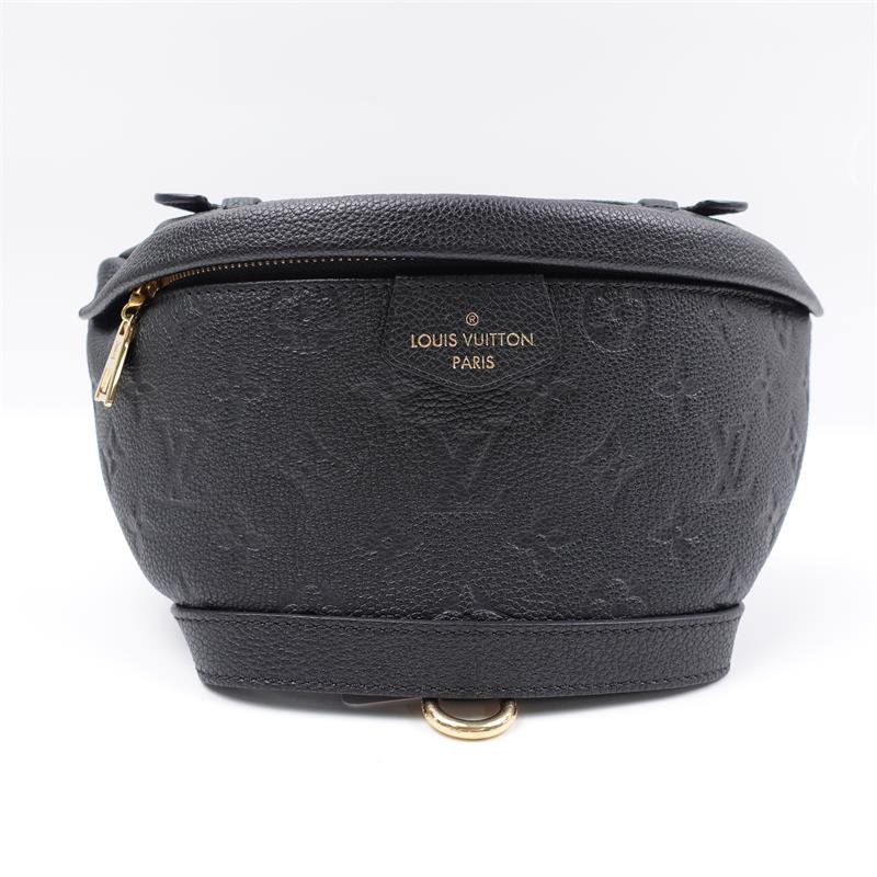 Pre-owned Louis Vuitton Bumbag Black Calfskin Belt Bag