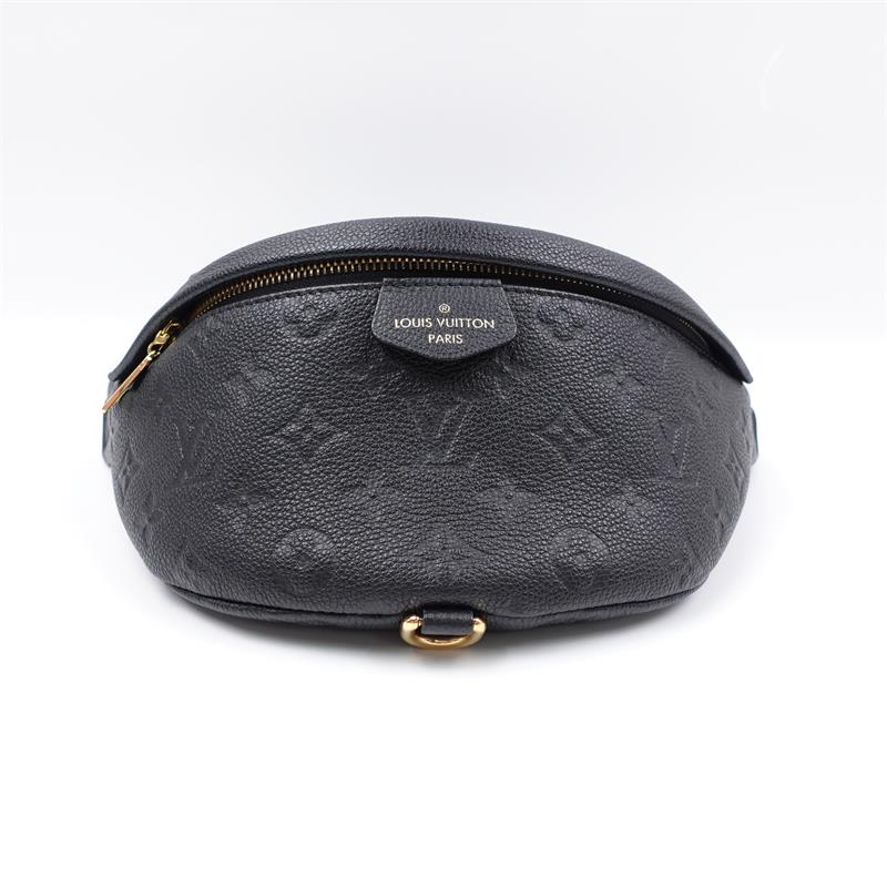 Pre-owned Louis Vuitton Bumbag Black Calfskin Belt Bag