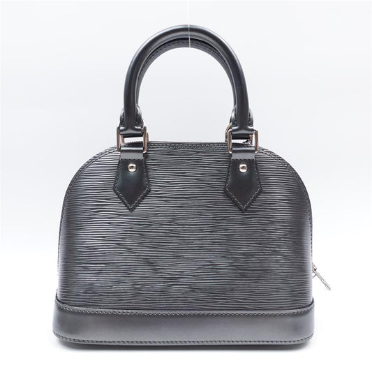 Pre-owned Louis Vuitton Alma BB Grey EPI Shoulder Bag