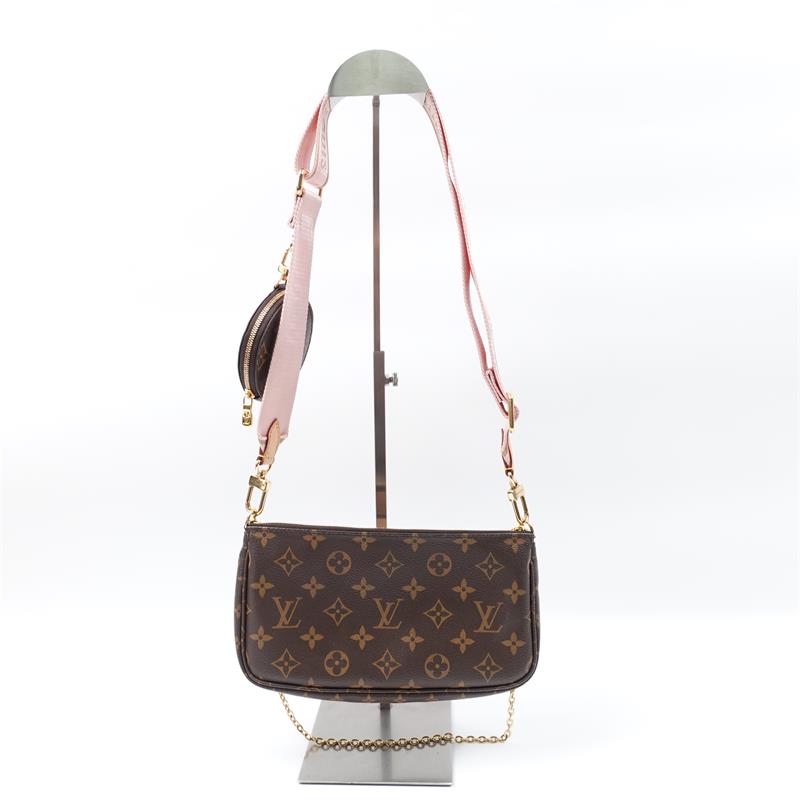 Pre-owned Louis Vuitton MULTI POCHETTE ACCESSORIES Monogram Canvas Crossbody Bag