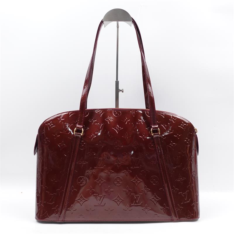 Pre-owned Louis Vuitton Vernis Shoulder Bags Red&Brown Shoulder Bag