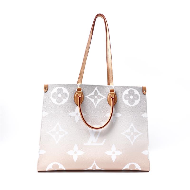 Pre-owned Louis Vuitton Onthego Limitted Edition Calfskin Tote Bag