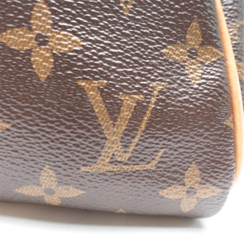 Pre-owned Louis Vuitton Speedy 30 Bandouliere Monogram Canvas Satchel