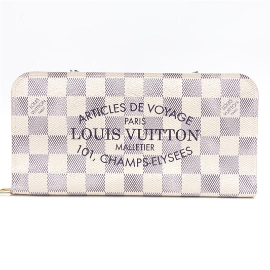 Pre-owned Louis Vuitton Insolite Damier Azur Canvas Wallet