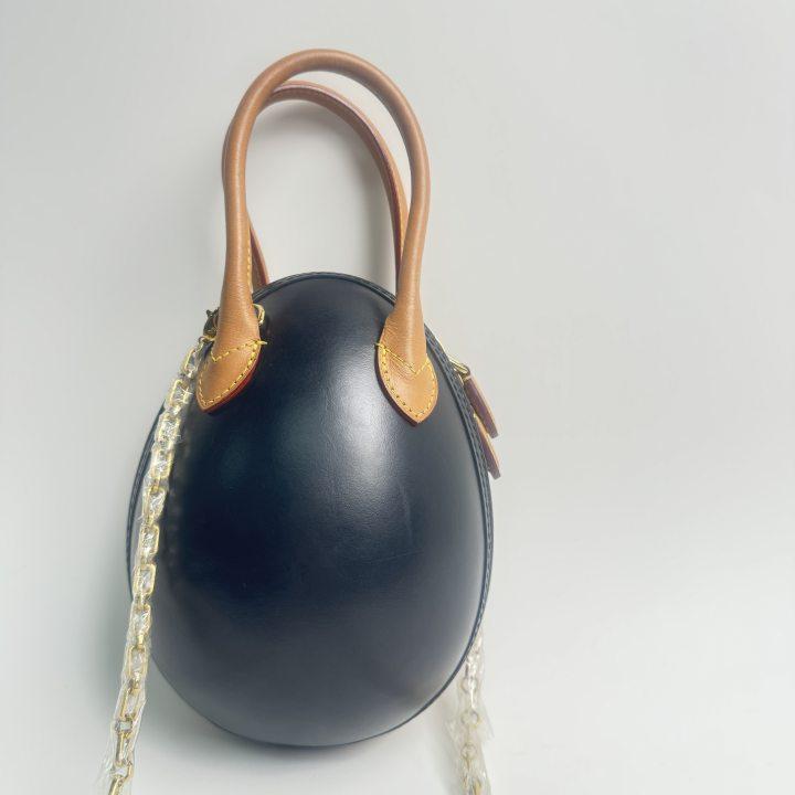 Pre-owned Louis Vuitton Coated Canvas Crossbody Bags Egg Brown Crossbody Bag