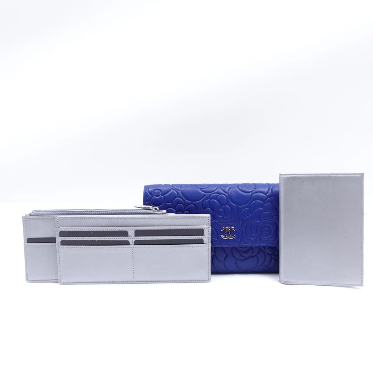 Chanel Blue Long Wallet