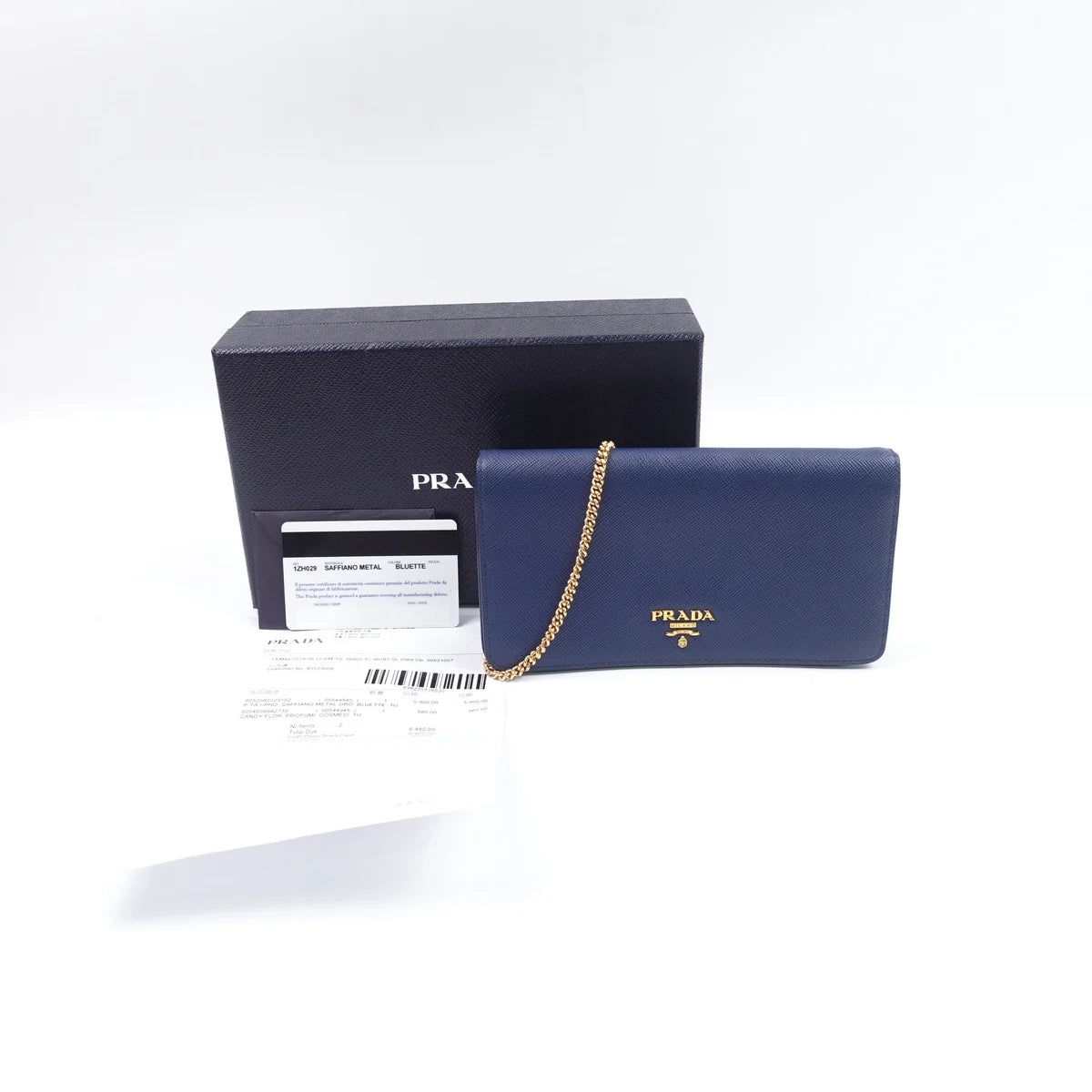 Prada Blue WOC