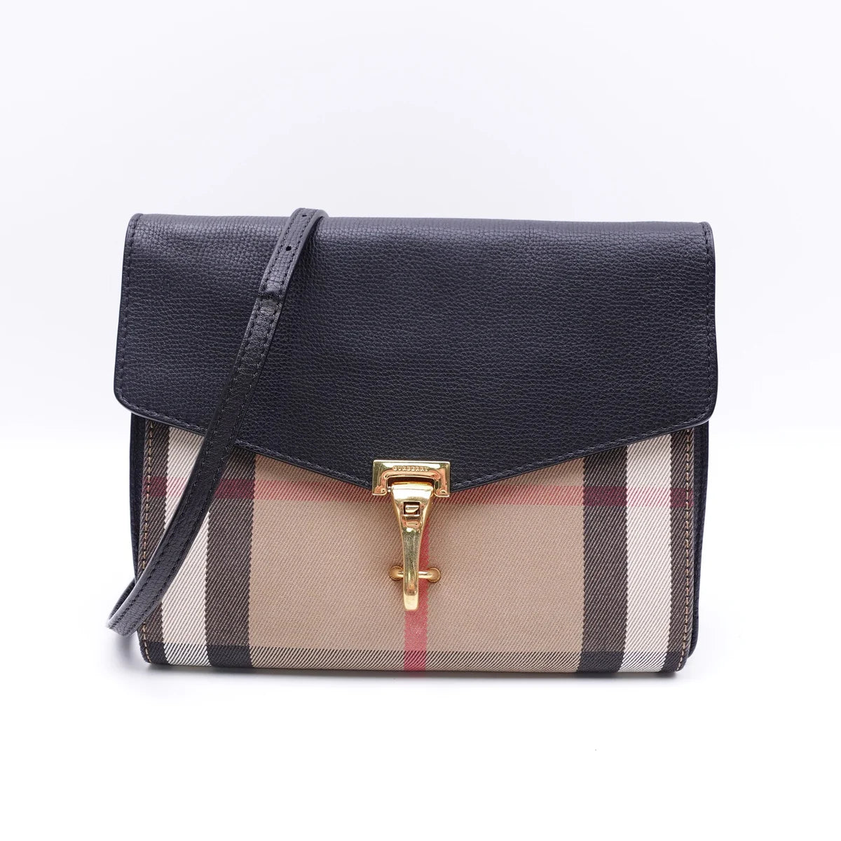 Burberry Black & Brown Crossbody Bag