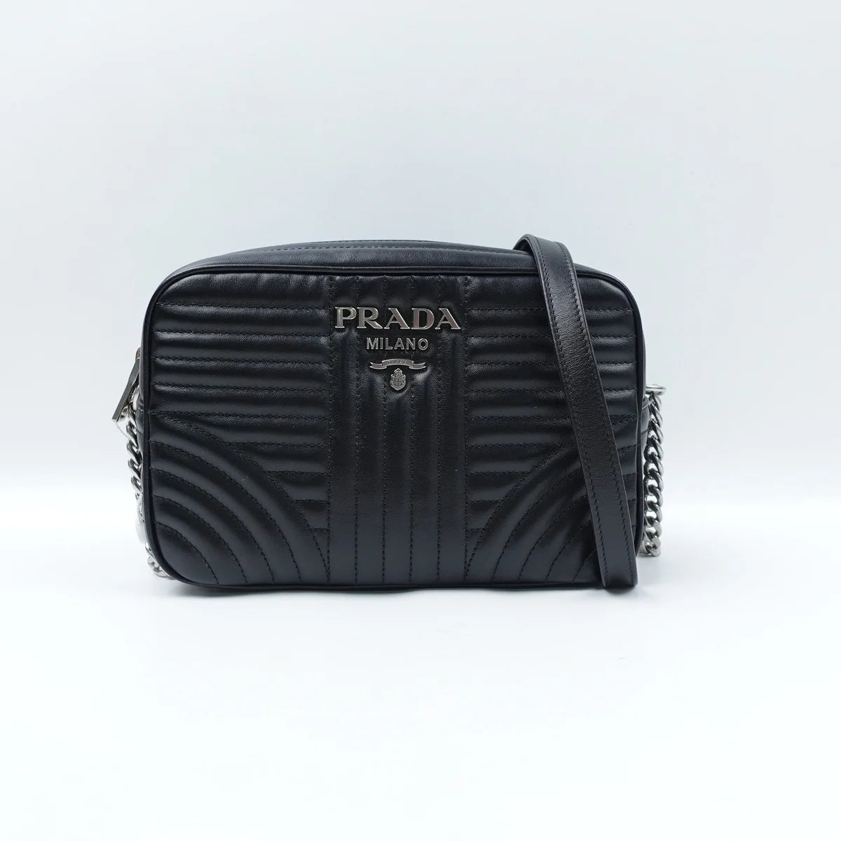 Prada Diagramme Black Crossbody