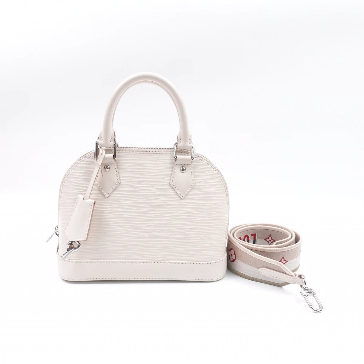 Louis Vuitton White Alma BB