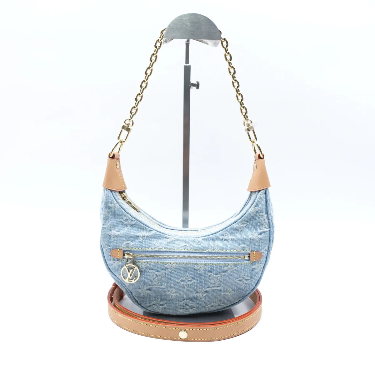 Louis Vuitton Blue Denim Loop Bag