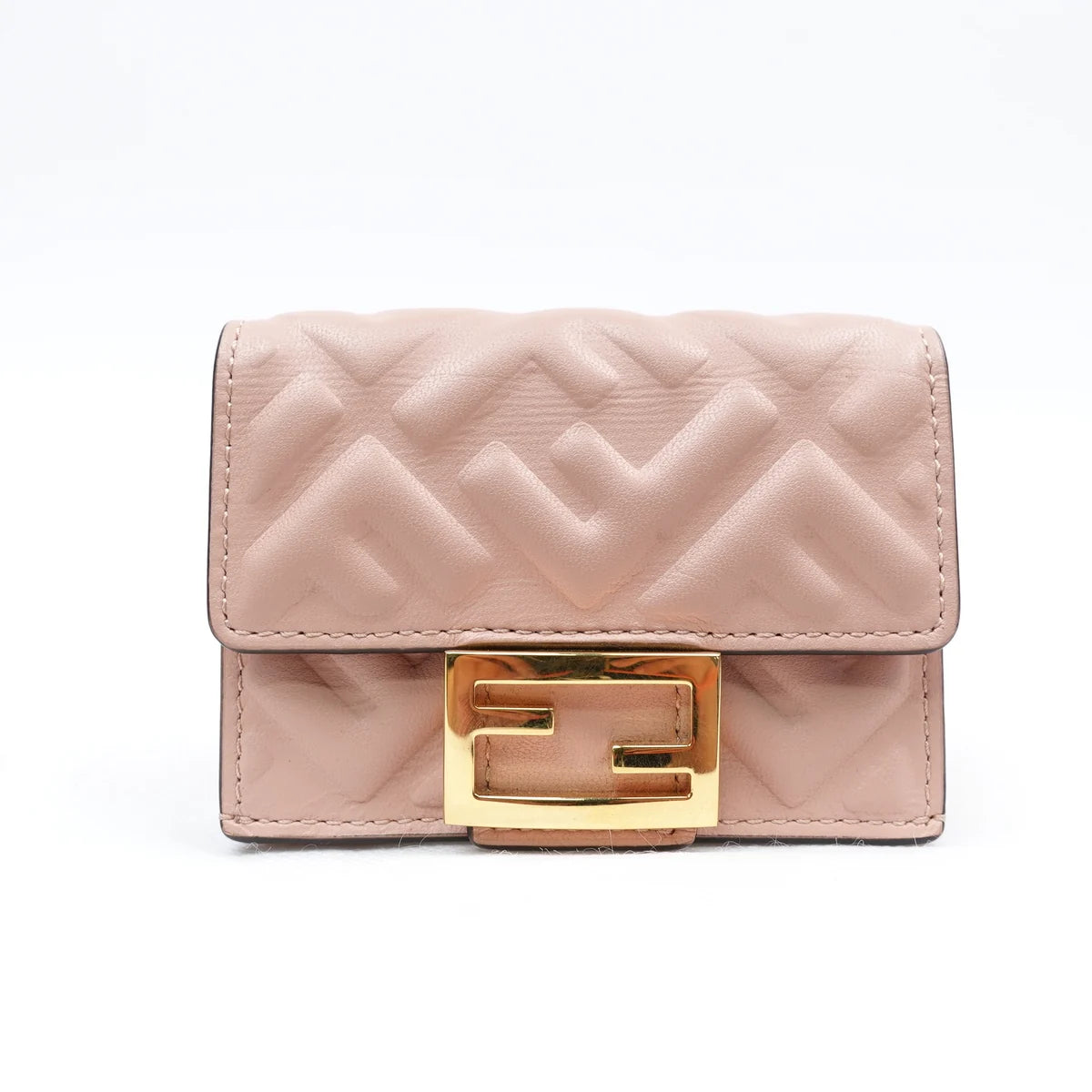 Fendi Pink Baguette Wallet