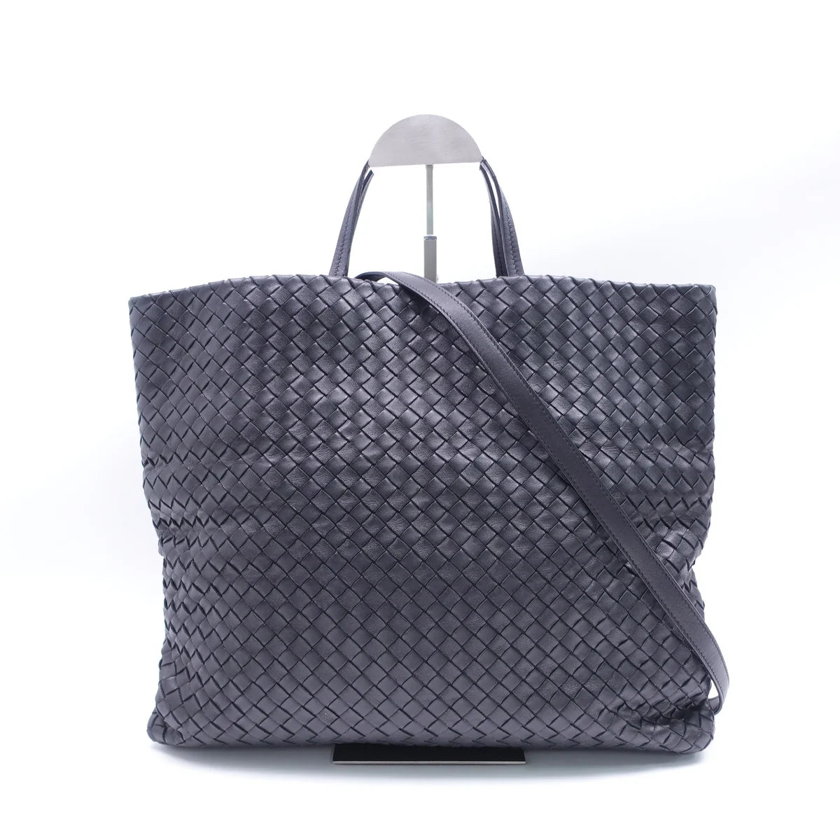 Bottega Veneta Black Intrecciato Bag